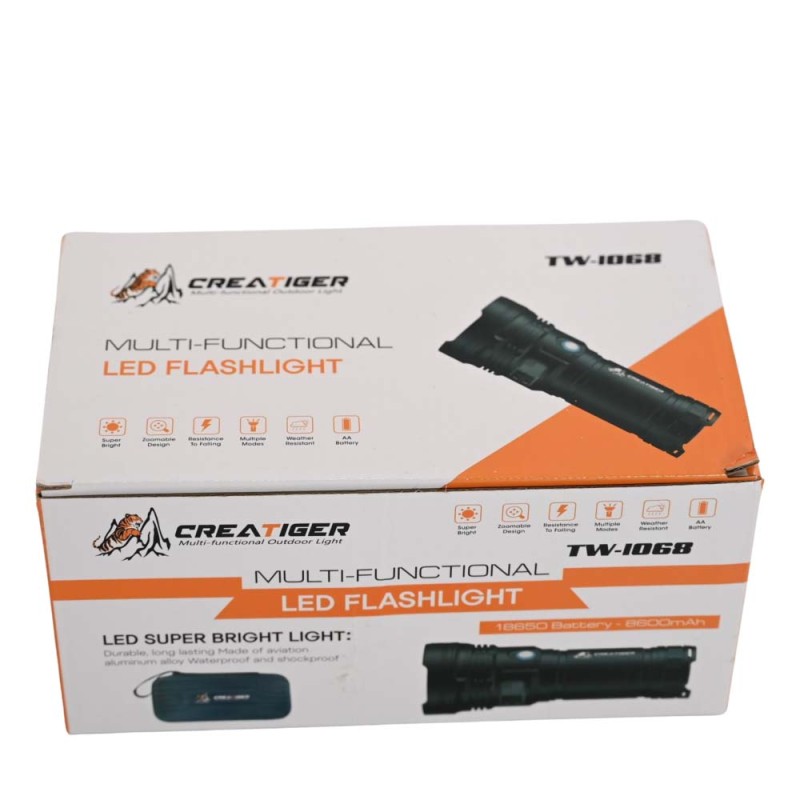 TW-1068 MULTIFUNTIONAL LED FLASHLIGHT