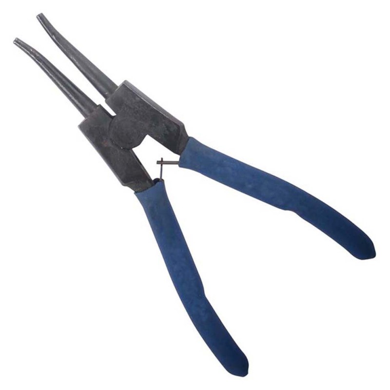 NEEDLE NOSE SPRING PLIER BLACK 7"