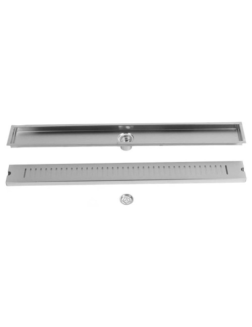 CM-116 STAINLESS STEEL FLOOR DRAIN SILVER 10*80CM-0.8MM
