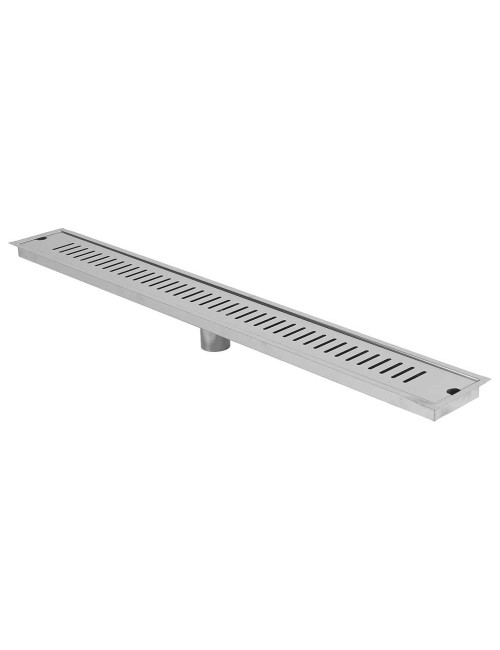 CM-116 STAINLESS STEEL FLOOR DRAIN SILVER 10*80CM-0.8MM