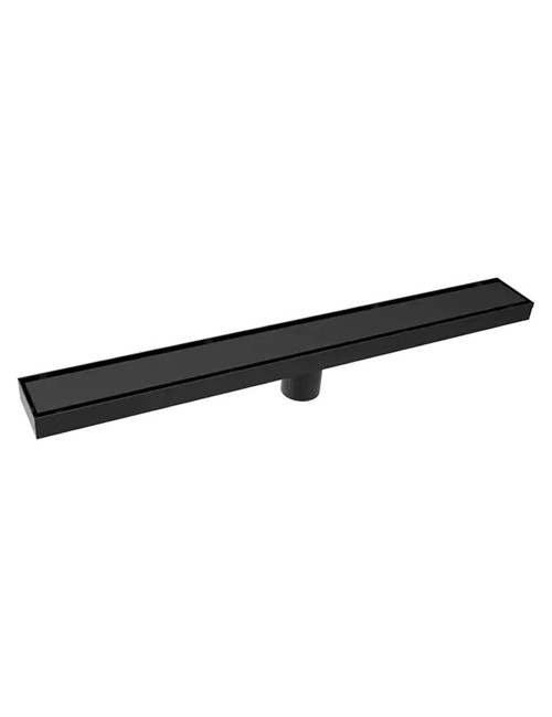 CM-125 STAINLESS STEEL FLOOR DRAIN BLACK 8*50CM-1.2MM