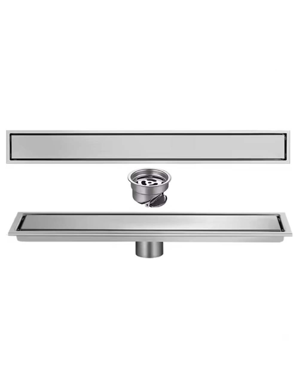 CM-139 STAINLESS STEEL FLOOR DRAIN SILVER 10*60CM-1.2MM