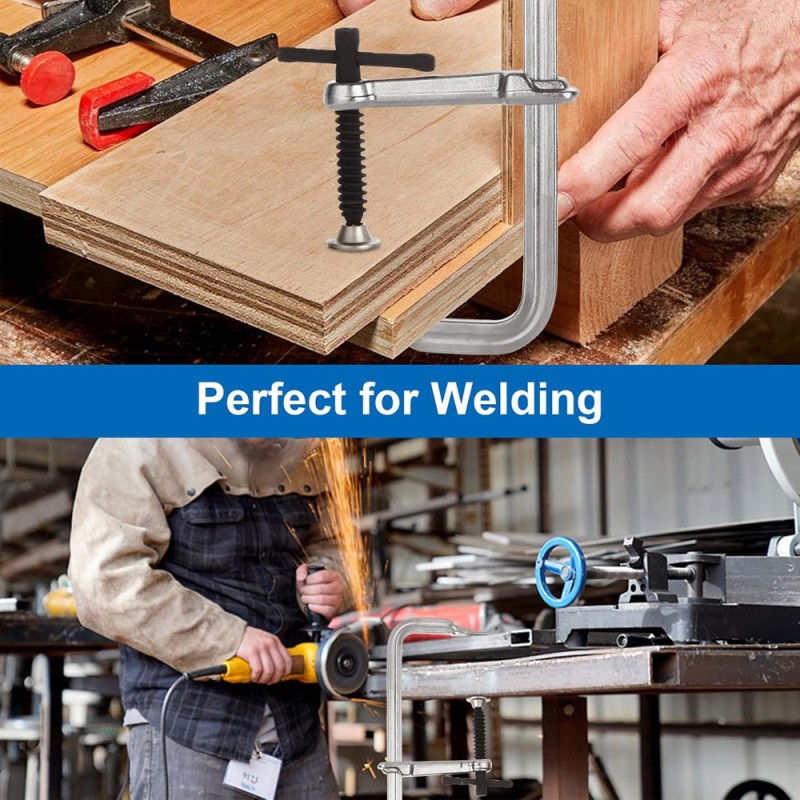 ملزمة فخة نجاري 140×1000 F CLAMP H.D FORGING STEEL