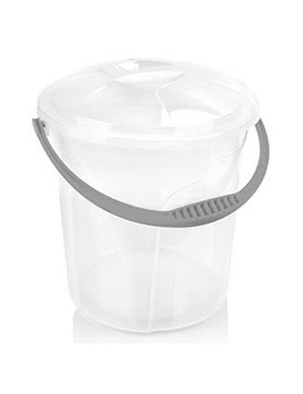 2050 TRANSPARENT BIN 10KG