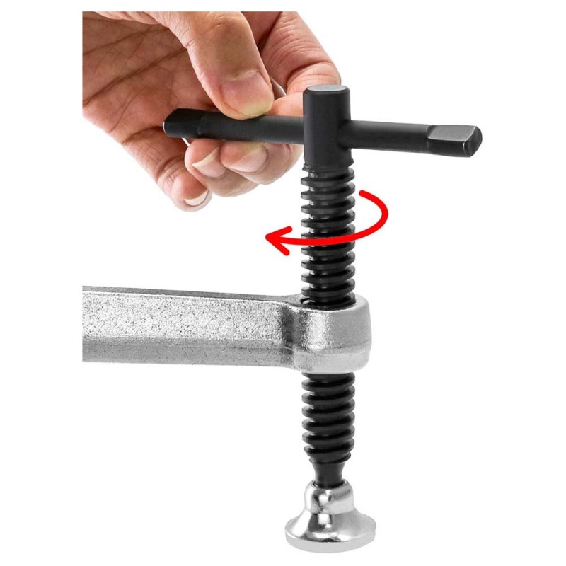 ملزمة فخة نجاري 140×1200 F CLAMP H.D FORGING STEEL