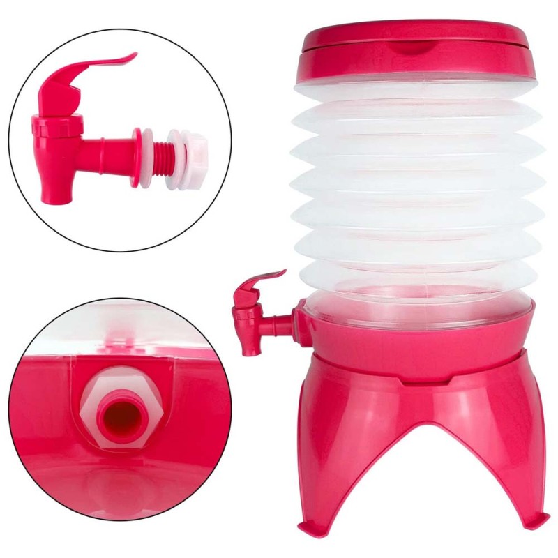 OUTDOOR FOLDING WATER BUCKET 5.5L MULTI-COLOR