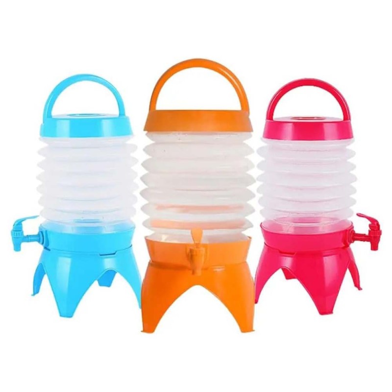 OUTDOOR FOLDING WATER BUCKET 9.5L MULTI-COLOR