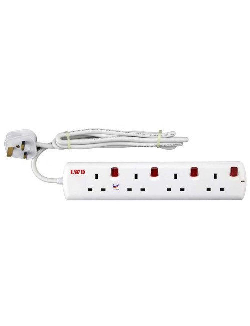 4 WAY EXTENSION SOCKET BOARD 3 MTR
