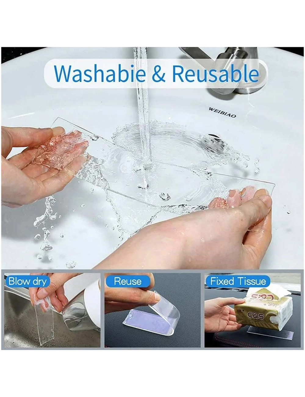 CM-062 NANO DOUBLE SIDE TAPE 20MM X 1M X 1MM