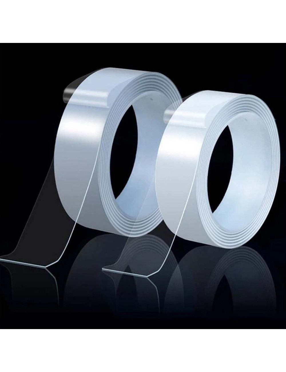 CM-062 20MM X 1M 1MM تيب دبل سيد شفاف متعدد الاستخدامات