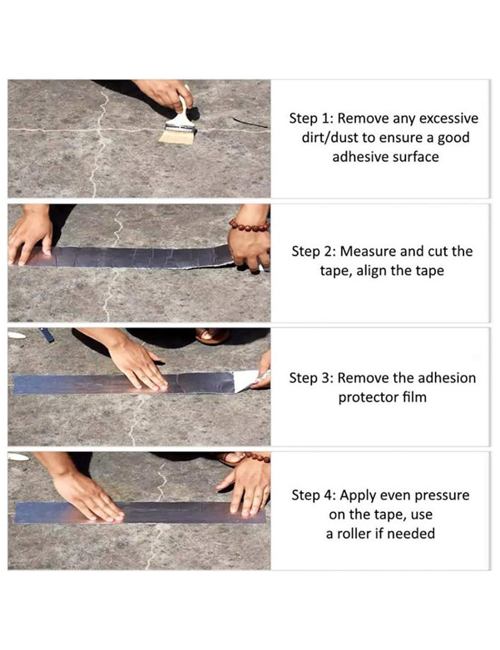 LM-30 BUTYL WATERPROOF TAPE 5CM X 5M