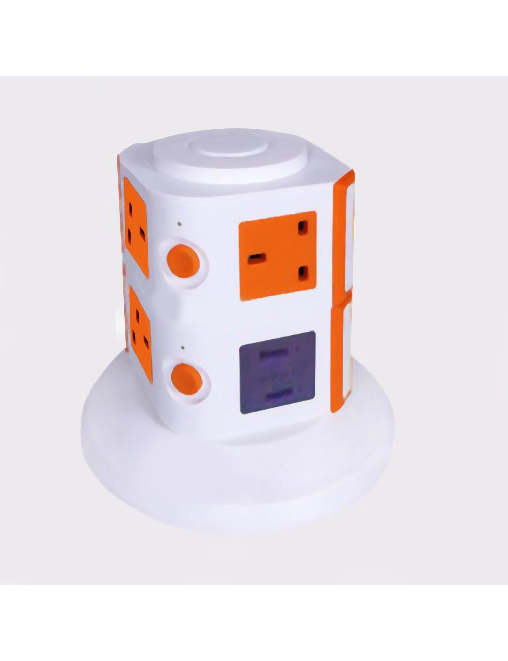LD-002-8PU VERTICAL MULTIFUNCTION UNIVERSAL SOCKET 3*1.5MM x 5 MTR