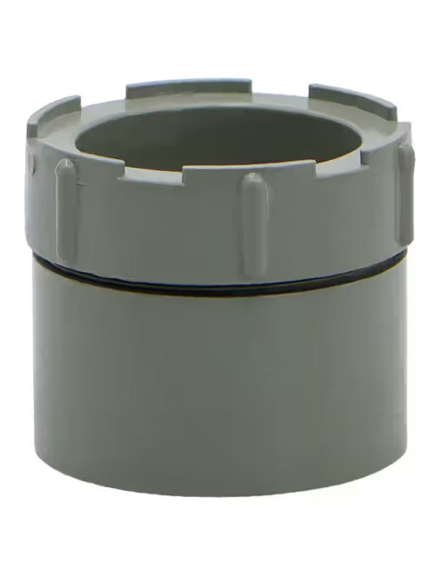 DRAINAGE PIPE CAP WITH THREAD 6"