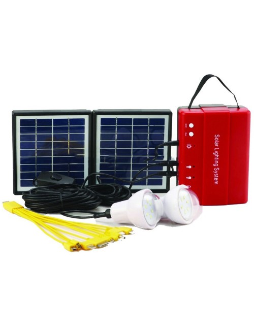 RG142-016C PORTABLE SOLAR LIGHTING SYSTEM 4W
