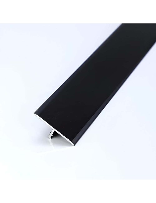 02-BJ- x 014-12.5 فواصل المنيوم مبسط اسود 12.5 ملي