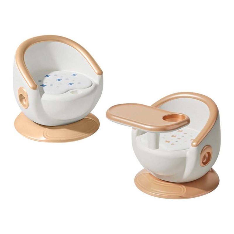 PORTABLE KIDS CHAIR WITH DINING TRAY AND TRAY COVER 36*34CM