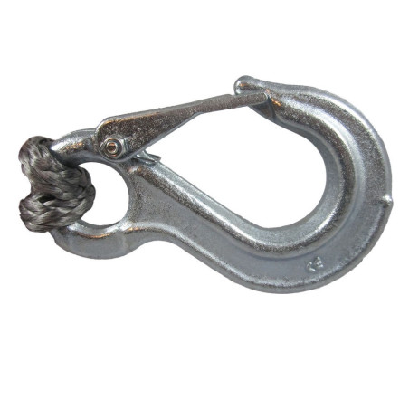 STEEL WIRE ROPE WITH SNAP HOOK 10 MM x 6 MTR