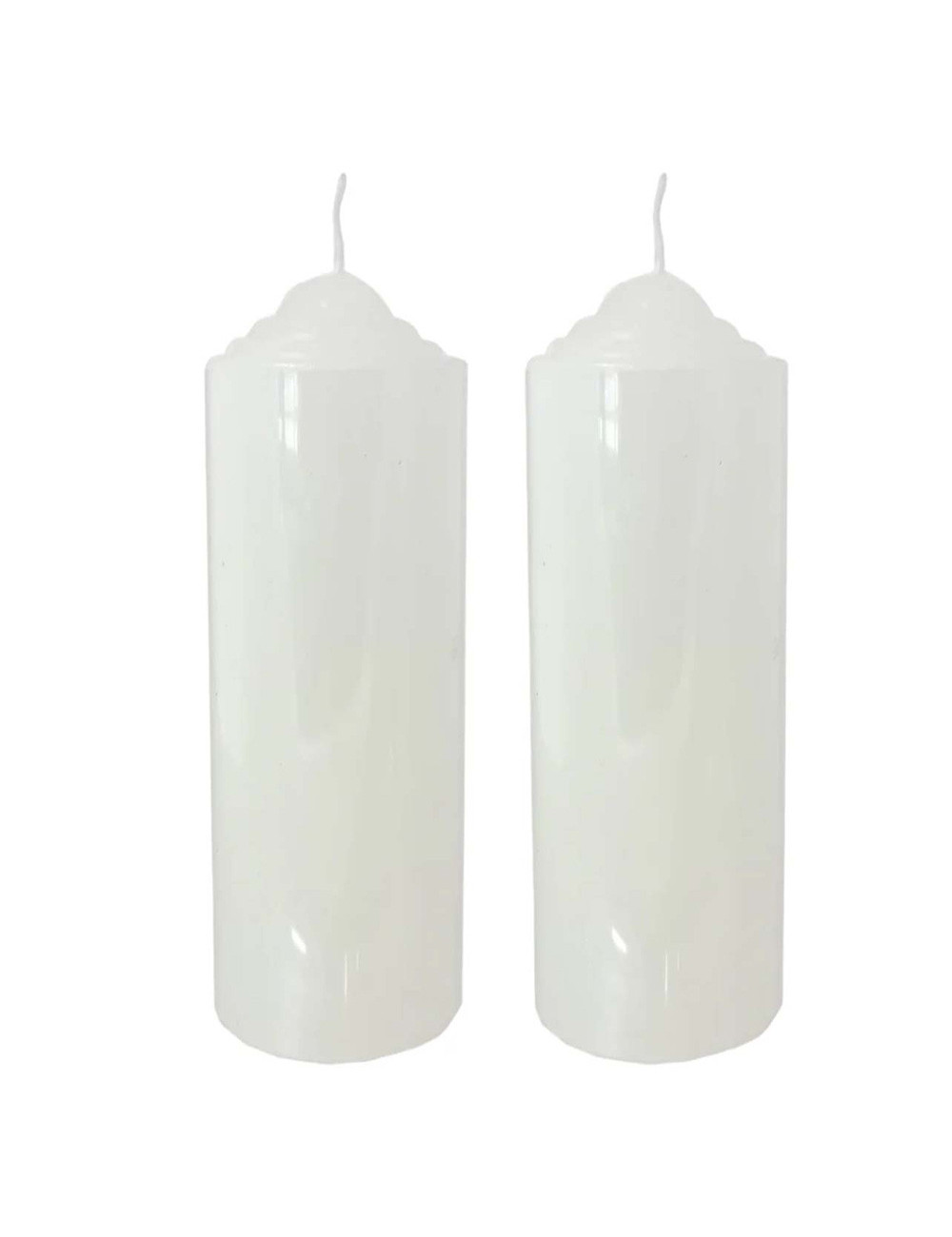 AR-21702-P WAX CANDLE 2 PICES SET