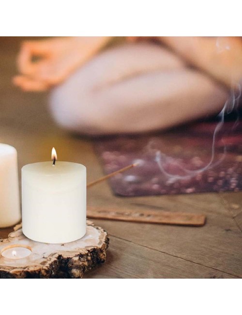 AR-21694-P WAX CANDLE 3 PICES SET