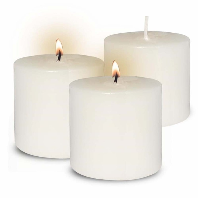 AR-21694-P WAX CANDLE 3 PICES SET