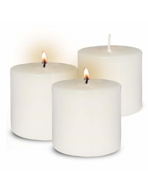 AR-21694-P WAX CANDLE 3 PICES SET