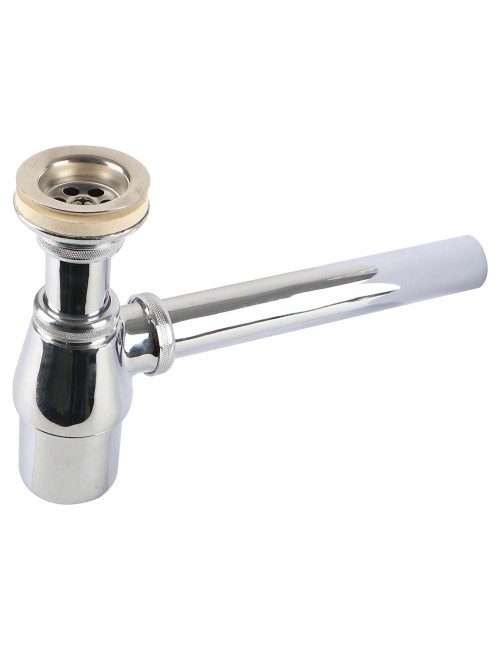 CHROME BASIN BOTTLE TRAPS