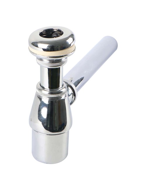 CHROME BASIN BOTTLE TRAPS