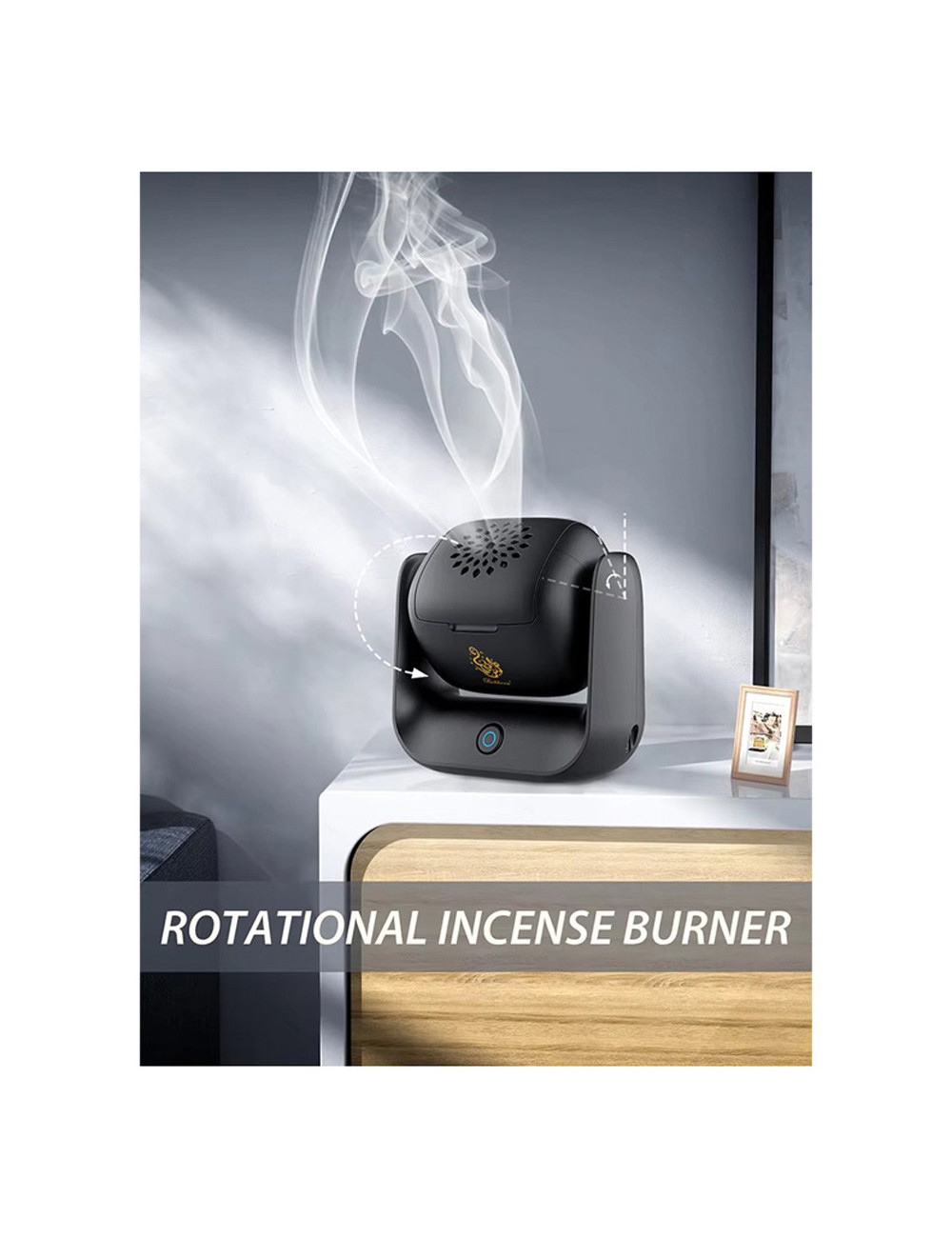 ROTATIONAL INCENSE BURNER