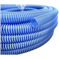 FLEXBILE PVC HOSE BLUE 3" x 30 MTR