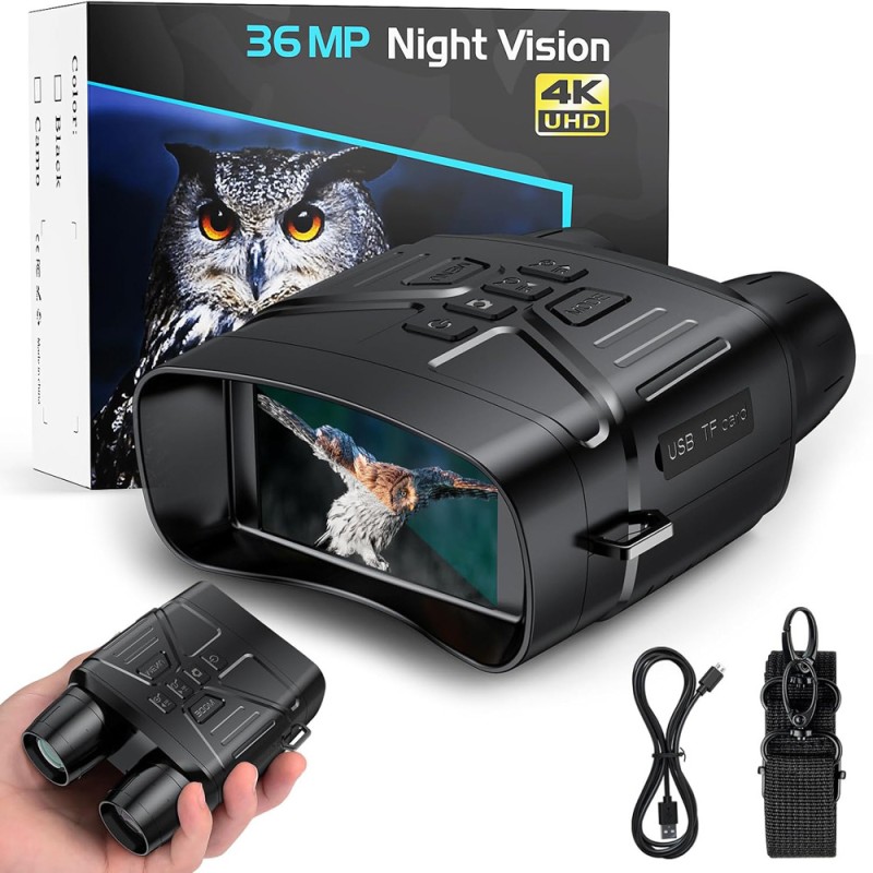 36MP NIGHT VISION GOOGLE CAMERA 4K UHD