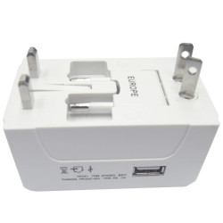 933L ALL IN ONE INTERNATIONAL ADAPTOR WITH USB 13 AMP