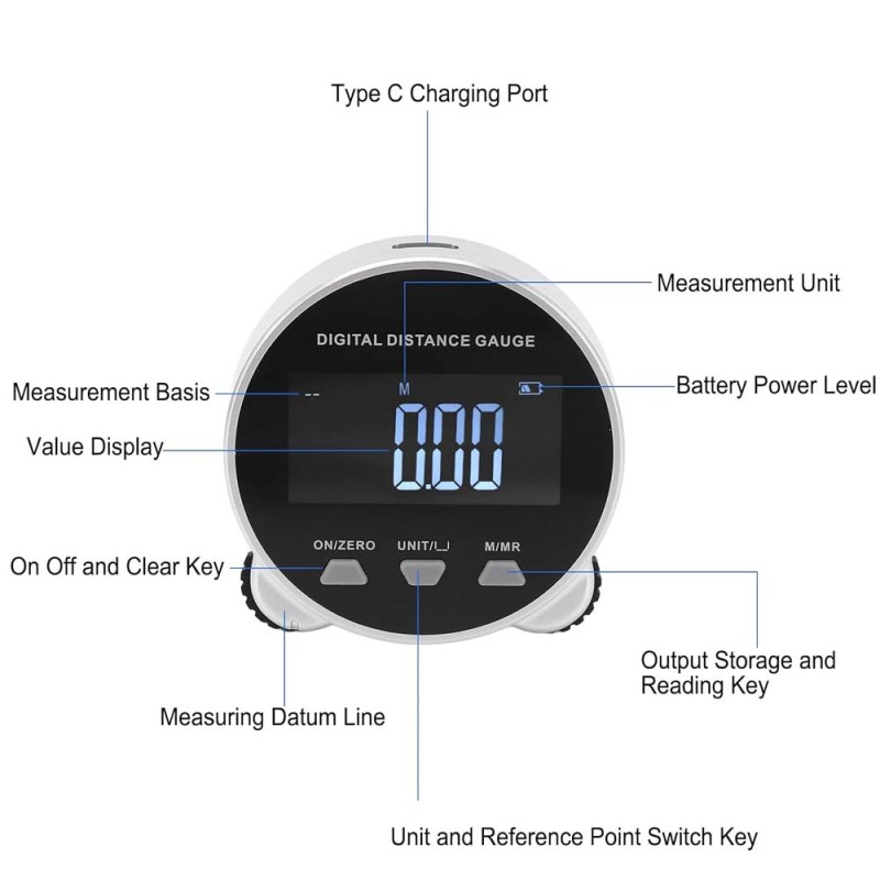DDG DIGITAL DISTANCE GUAGE/INSTRUMENT