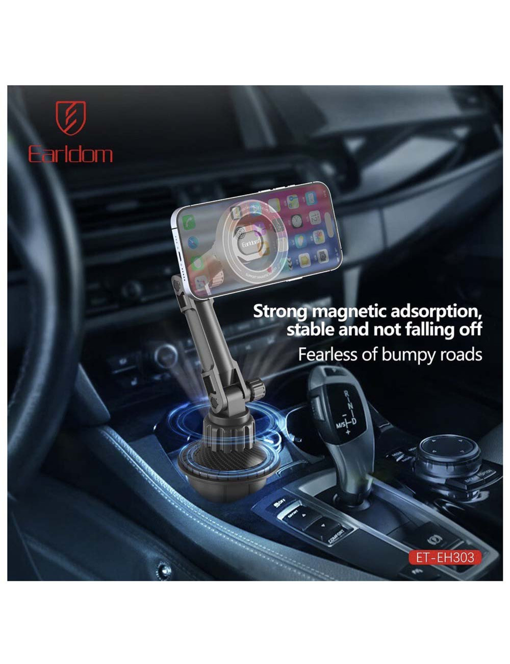 EH-303 CAR MAGSAFE CUP HOLDER