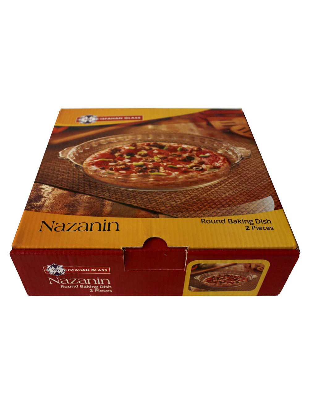 746 ROUND BAKING DISH 2PCS SET
