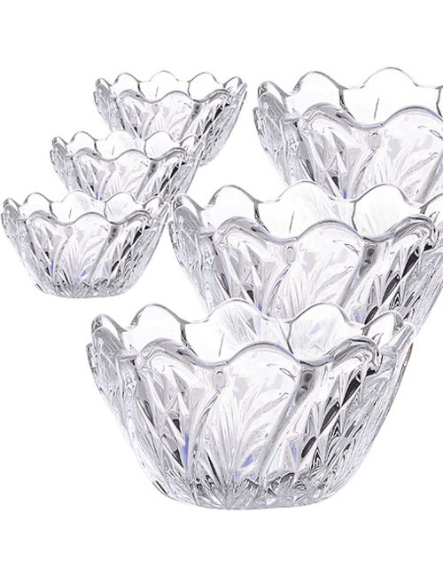 950 6PCS SET ماعون زجاج