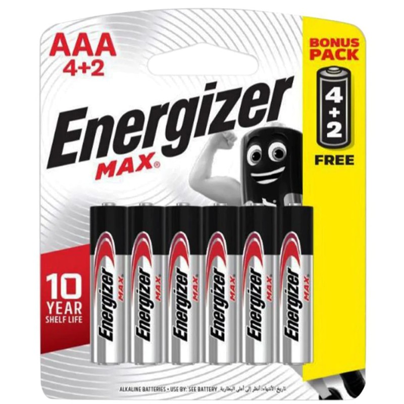 ENERGIZER E9 2BP6 B4G2 AAA BATTERY