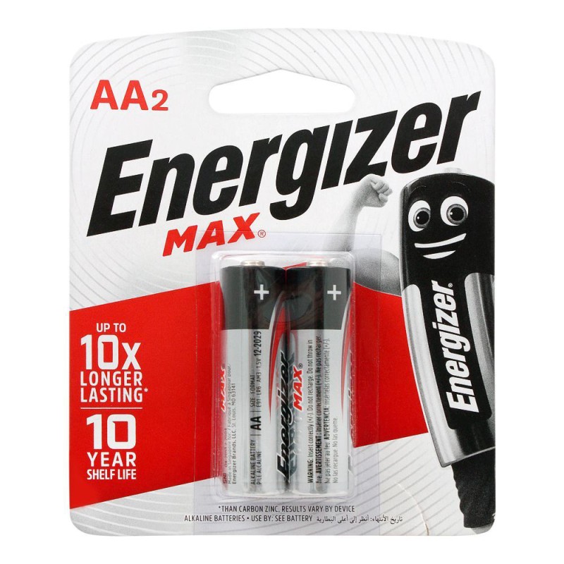 ENERGIZER AA BATTERY 2 PCS/SET