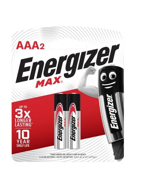 ENERGIZER E92BP2 AAA RECHARGEABLE BATTERY SET