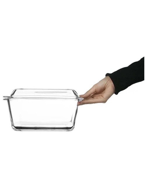 737 CASSEROLE DISH WITH GLASS LID