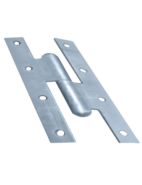 "H" HINGE ALUMINIUM 110 x 2 MM