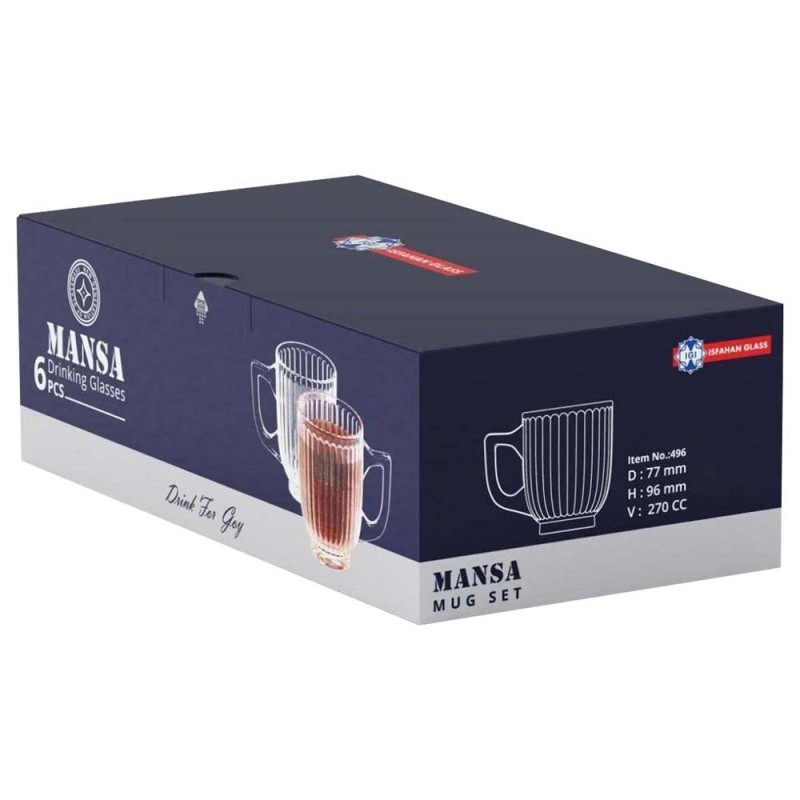 496 6PCS MUG SET