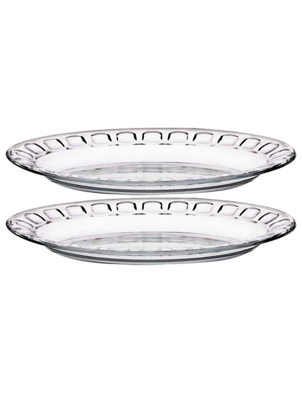 550 LARGE OVAL PLATTER 2PCS SET