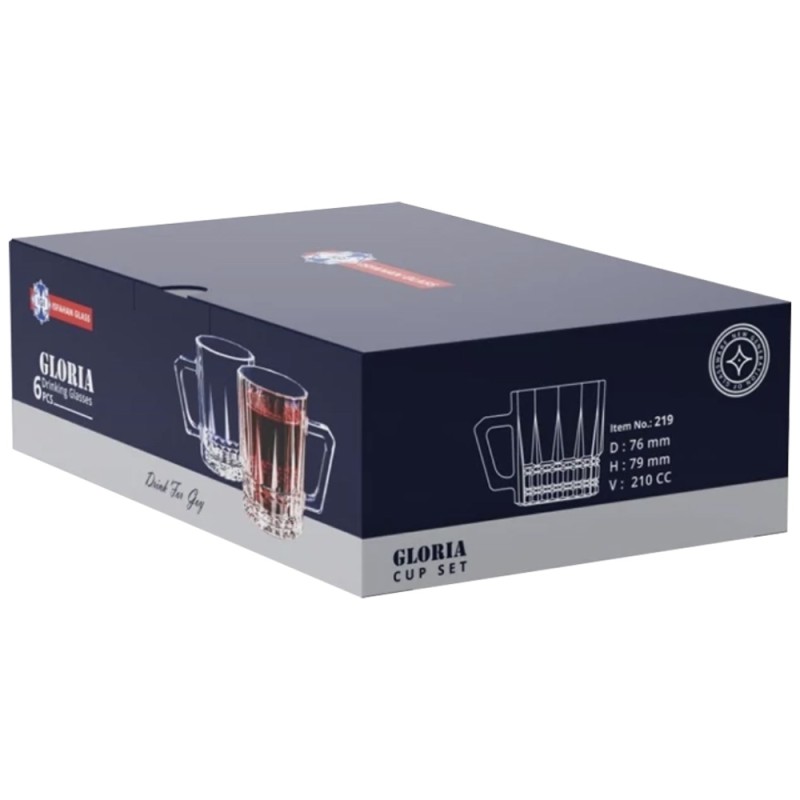 219 6PCS CUP SET