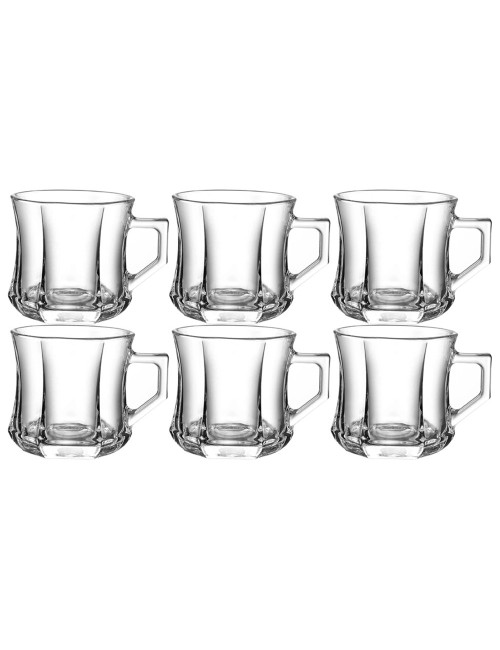 297 SMALL GLASS HANFLE 6PCS SET