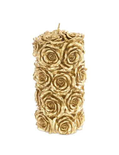 141378 TALL TINY FLOWER CANDLE شمع يدوي
