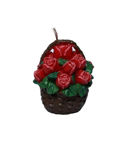 FANTACY FLOWER BASKET CANDLE
