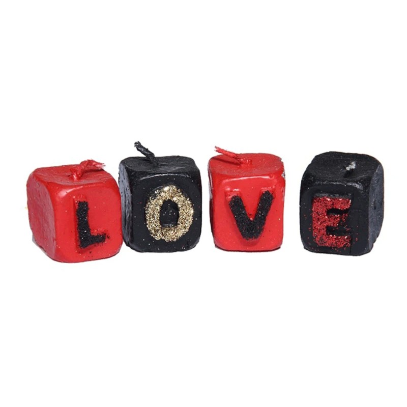 142405 LOVE CUBE CANDLE شمع يدوي