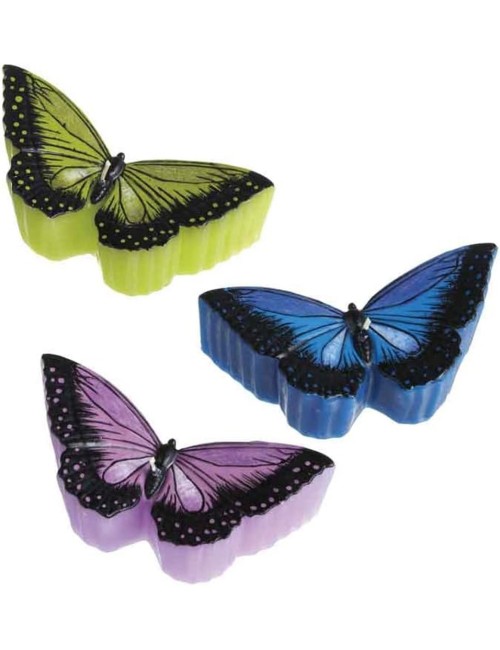 105622 FANTASY BUTTERFLY 3PCS SET شمع يدوي