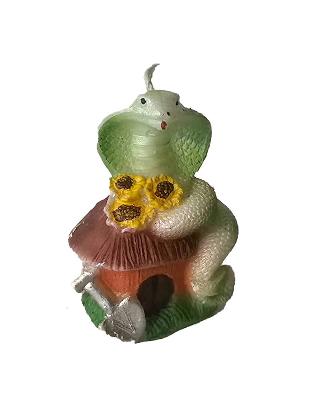 113856 SNAKE SHAPE CANDLE