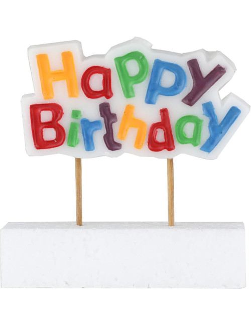146953 HAPPY BIRTHDAY CANDLE